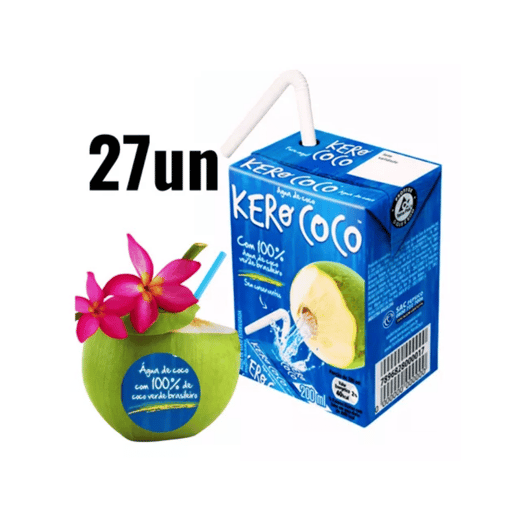 Agua De Coco Kerococo 200 Ml C/ 27