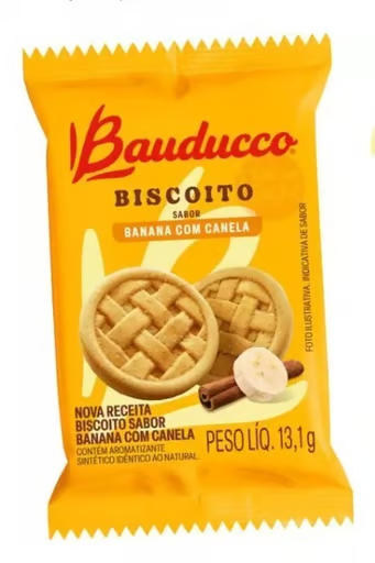 Bisc. Amanteigado Banana/canela Bcc C/ 400