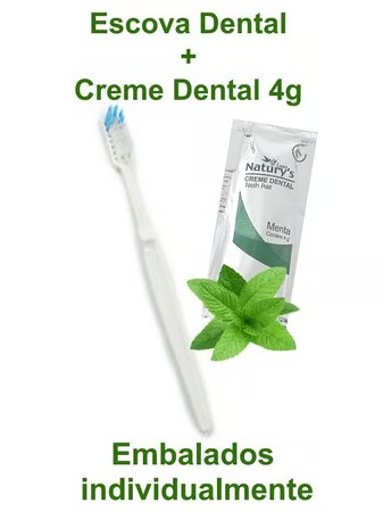 Kit Dental (Escova + Sachê) C/ 200