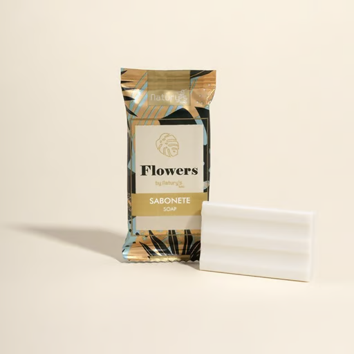 Sabonete Floral 15 Gr C/ 500 (retangular - Soap)
