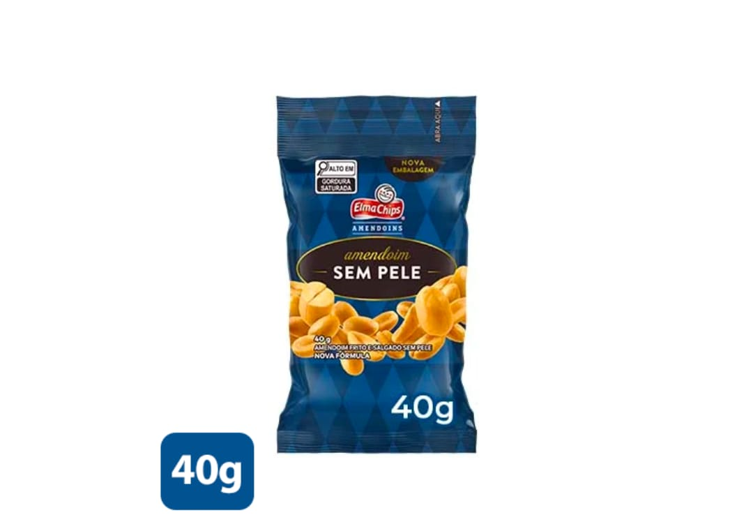 Amendoim Sem Pele 40 Gr
