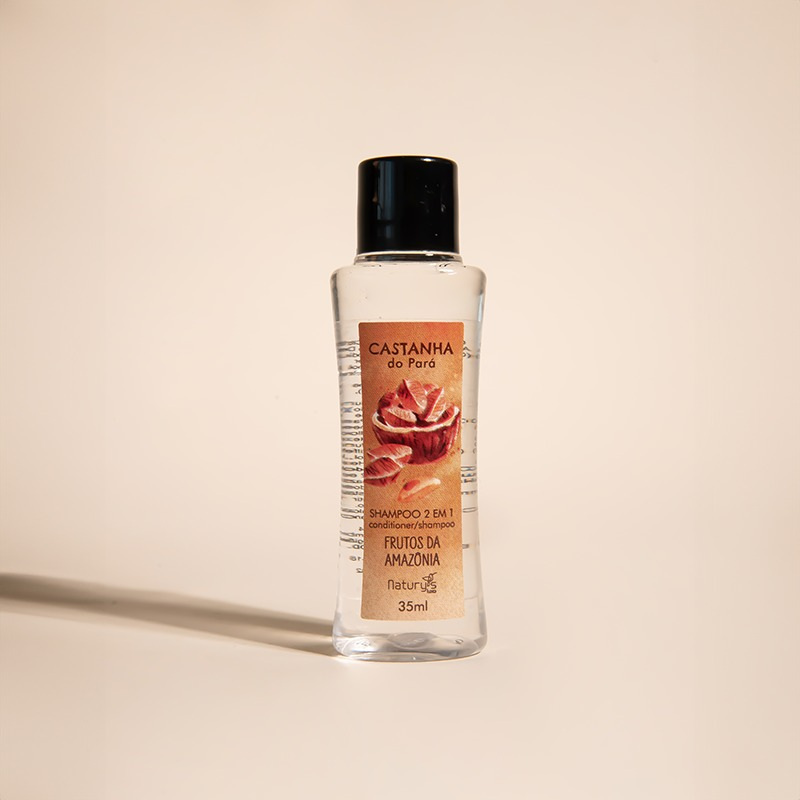 Shampoo Castanha Frasco C/200 35 Ml