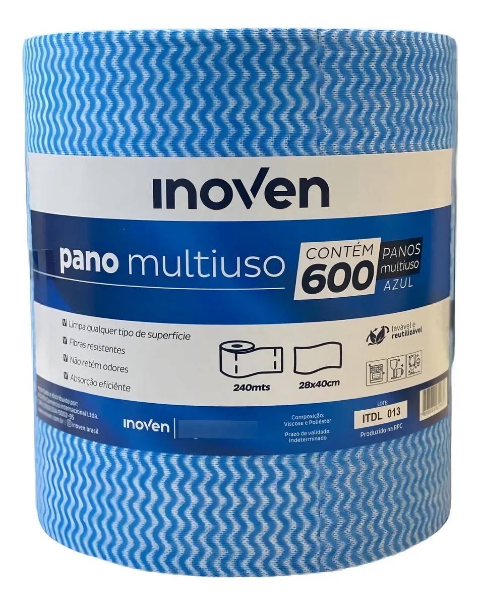 Pano Multiuso Perfex Inoven 28x40 M - 600 Panos